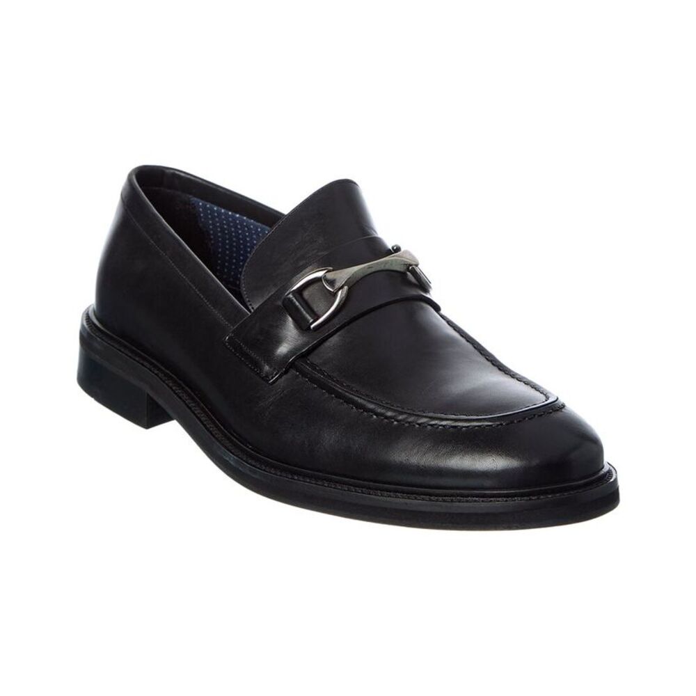 Donald Pliner Yuri01 Leather Loafer, Black
